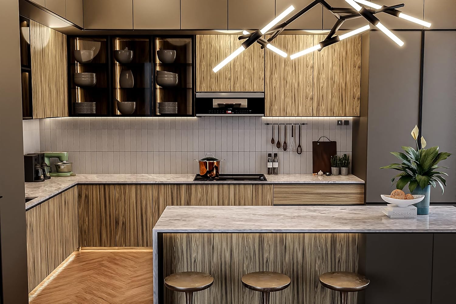 KoolMore 30 Inch Over-The-Range Low Profile Microwave, 1.2 Cu. Ft. Built-in, 10 Power Levels, 13.5” Glass Turntable, 1000-Watt Power, Advanced Air Vent, and Heat Circulation (KM-MLPOT-1SS)