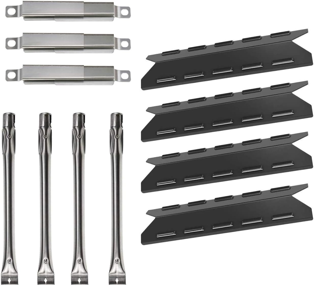 #US BBQ Grill Heat Plates Burners Crossover Tubes Replacement for