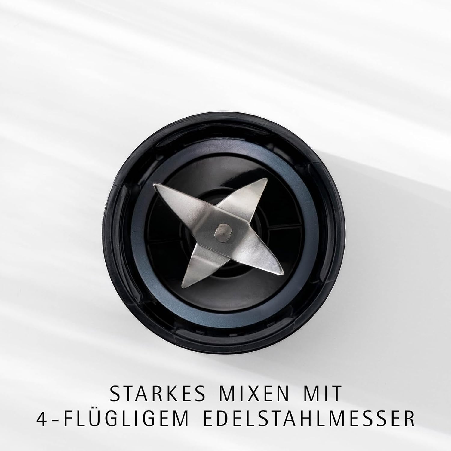 WMF Küchenminis Smoothie-to-go Mini Stand Mixer with 2 0.6 L Containers, 300 W High Performance Blender, Matte Stainless Steel, Black