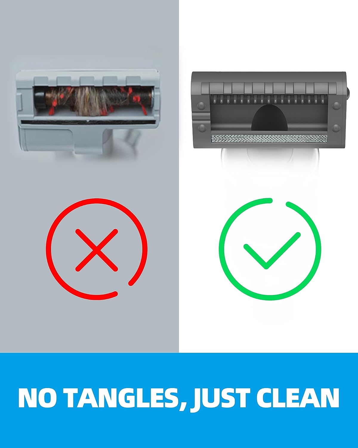 Brigii Pet Hair Vacuum with Anti-Tangle Hair Tool, Cordless Stairs Vacuum, 14KPa Handheld Vacuum with BRUSHLESS DC Motor, Triple Air Filtration System, USB-C Rechargeable H5-Wall Mount