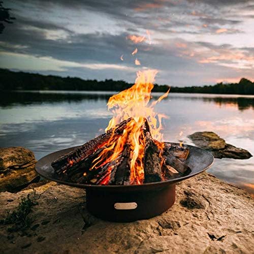 Fire Pit Art Asia Wood Fire Pit (Asia-60), 60-Inch