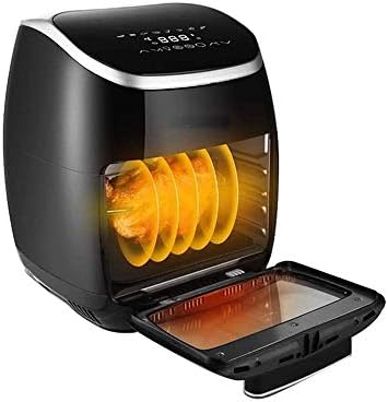 11.5-Quart Air Fryer, Crisp,Cook,Rotisserie, Dehydrate; 7-in-1 Cooking Features; Deluxe Air Frying Accessories