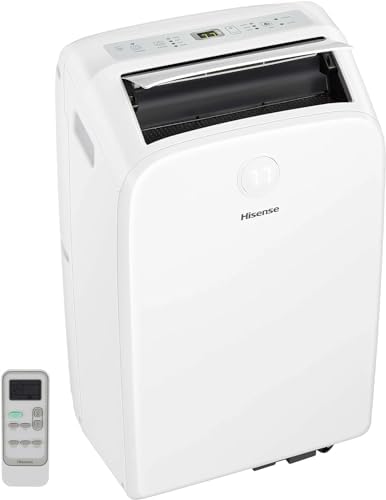 Hisense AP55023HR1GD Smart 8,000 BTU Dual Hose Portable Air Conditioner with Heat Pump (Renewed)