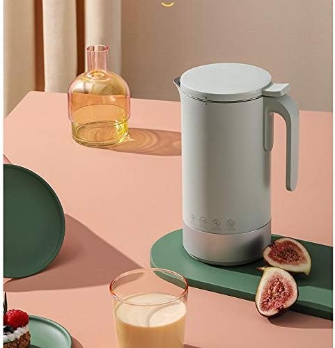 Soymilk Machine Automatic Mini Electric Heating Soya-Bean Milk Juicer Stir Rice Paste Maker Filter-free 350ml(E)