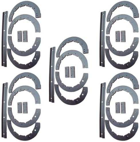 Replacement Part for 731-1033 Five New Snow Blower Paddle Set (6 Pcs) W/Scraper Bars R2Aft330155