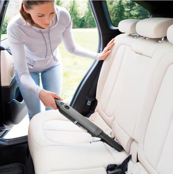 Sharks Cordless Handheld Vacuum, Ultra-Lightweight 1.4 lb, High-Speed Suction, One-Touch Empty, Charging Dock, Pet & Crevice Tools, Slate