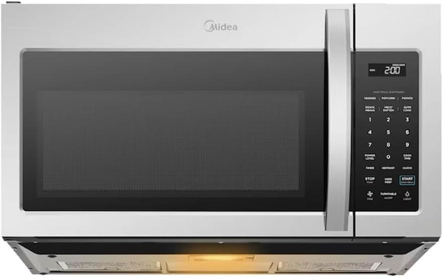 Midea 1.7 Cu. Ft. 30in Over-the-Range Microwave [Stainless Steel]