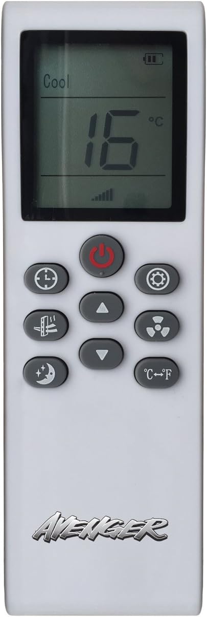 Avenger 10,000 BTU Portable Air Conditioner With Dehumidifier and Remote Control