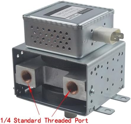 Professional 1250W Microwave Oven Magnetron MG12W Microwave Oven Part Metal Texture Suitable For Heating Applications
