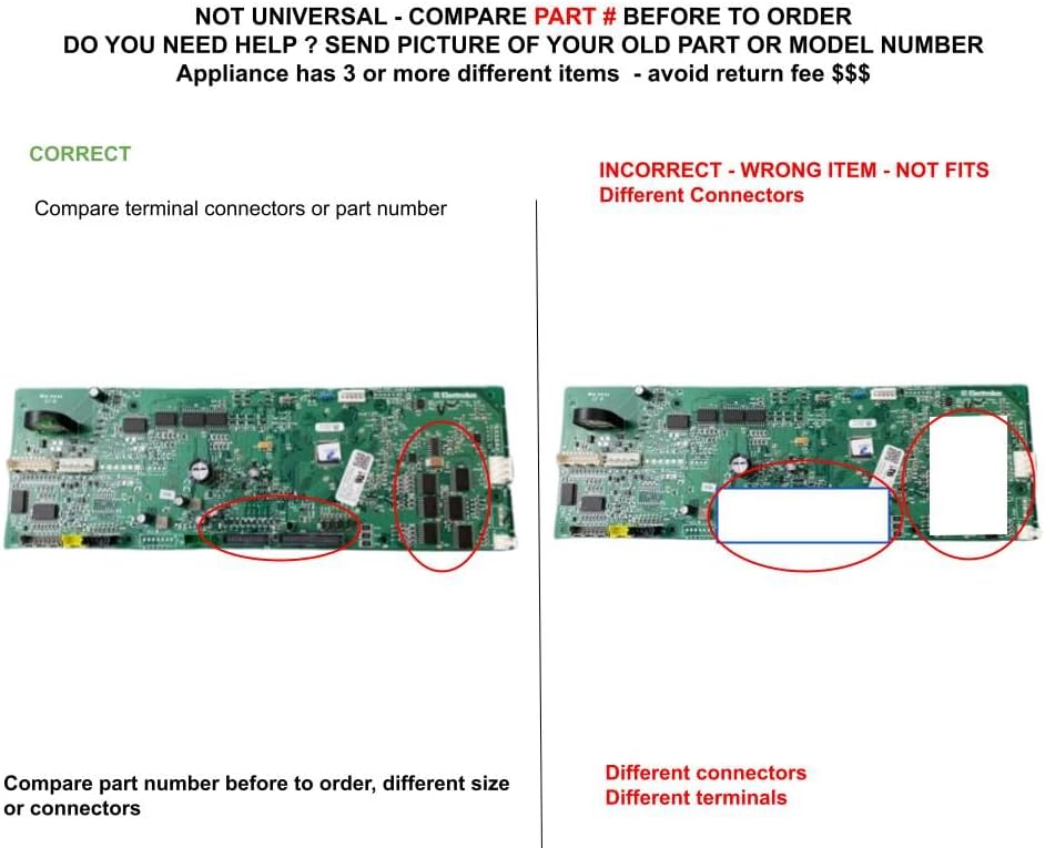 316576688 CKD576688X Compatible with Electrolux Electric Oven Controller fits Old Number 316576688