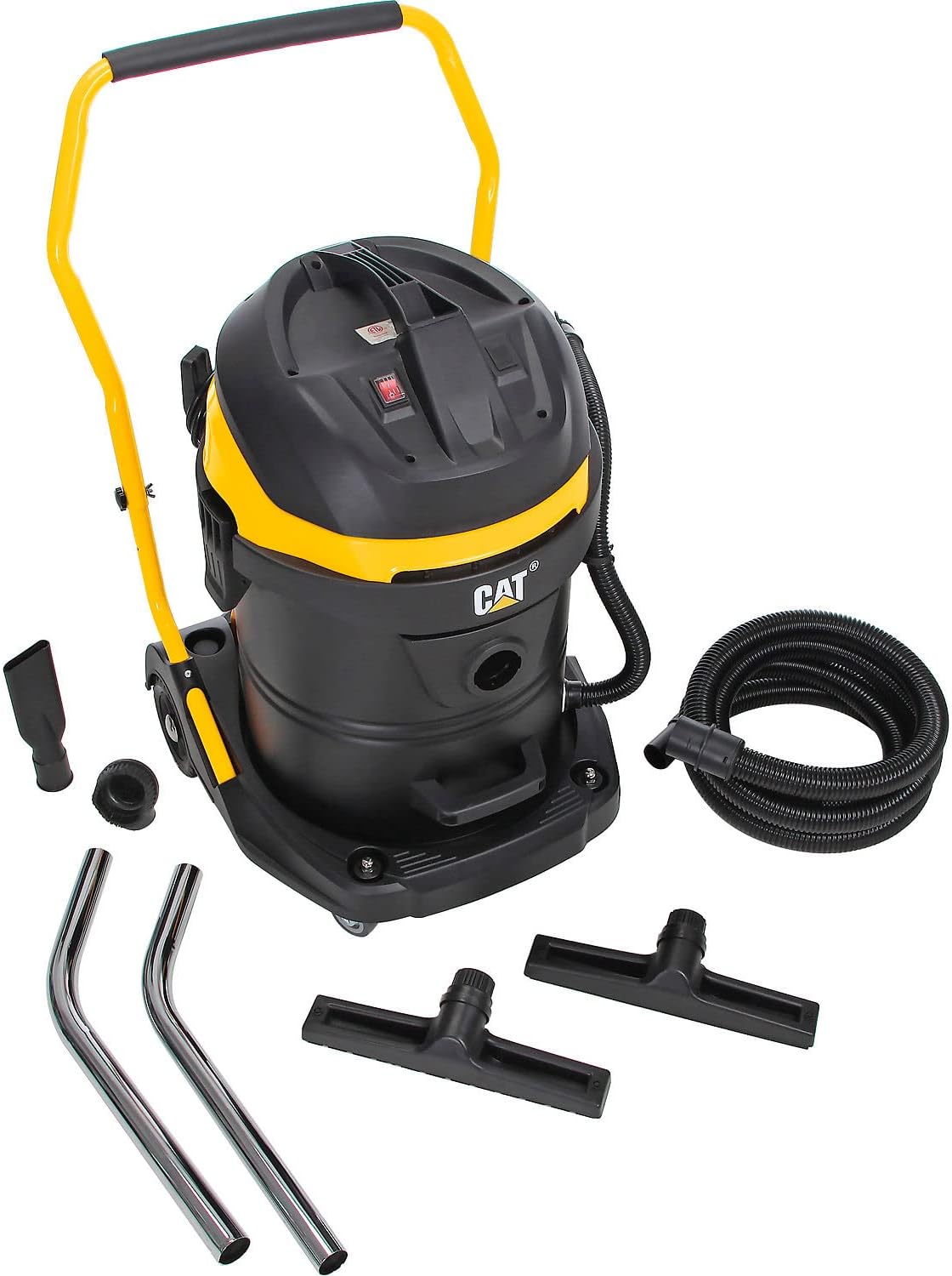 Cat Stainless Steel Wet/Dry Shop Vacuum, 16 Gallon Capacity