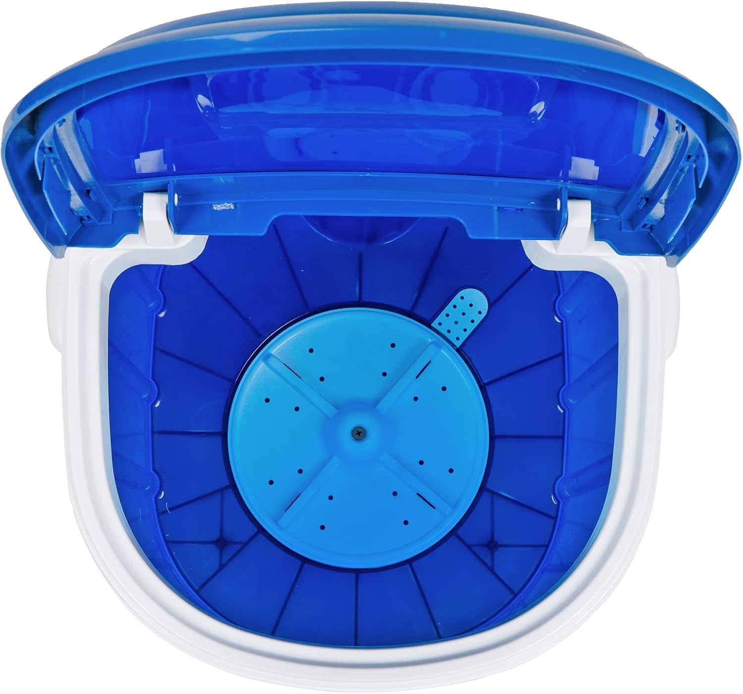 HomGarden 6.6lbs Portable Washing Machine Mini Washing Machine for Compact Laundry,ingle Tub Laundry Small Washer for Apartments, Dorms,Traveling, RV, Blue