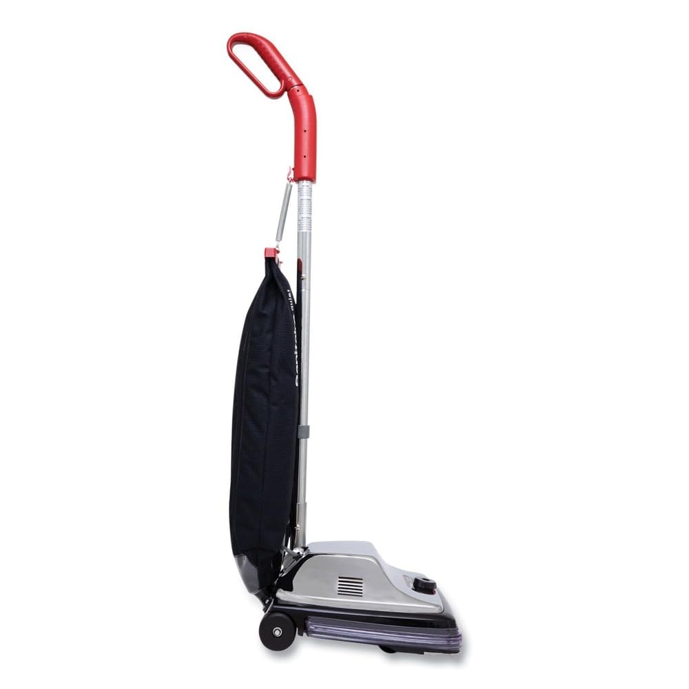 Sanitaire Tradition Commercial Bagged Upright Vacuum Cleaner with Quiet Clean, SC889B Black