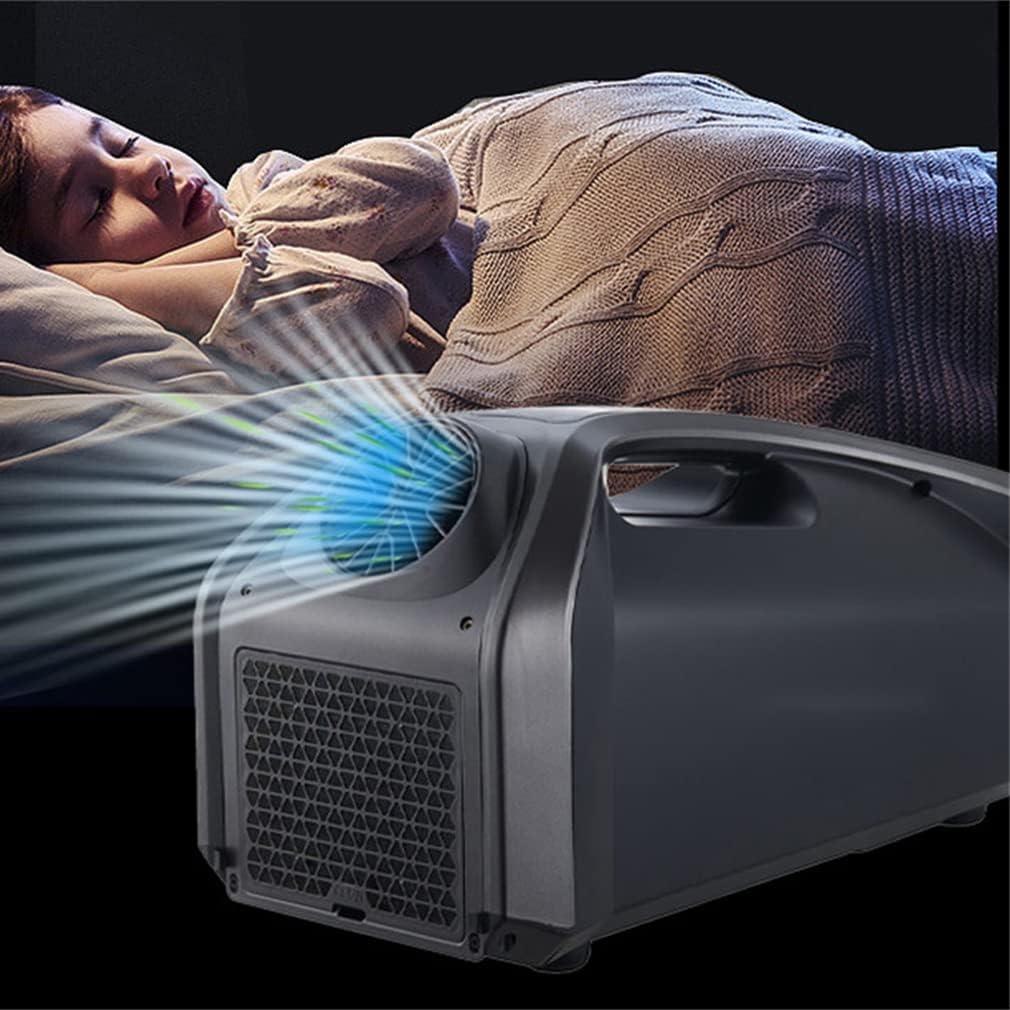 Portable Air Conditioner, 24V Outdoor Air Conditioner, Mobile Tent Air Cooler, 16℃-30℃, 3 Wind Speed Low Power Consumption for Truck Camper Tent Travel/Rv Life,