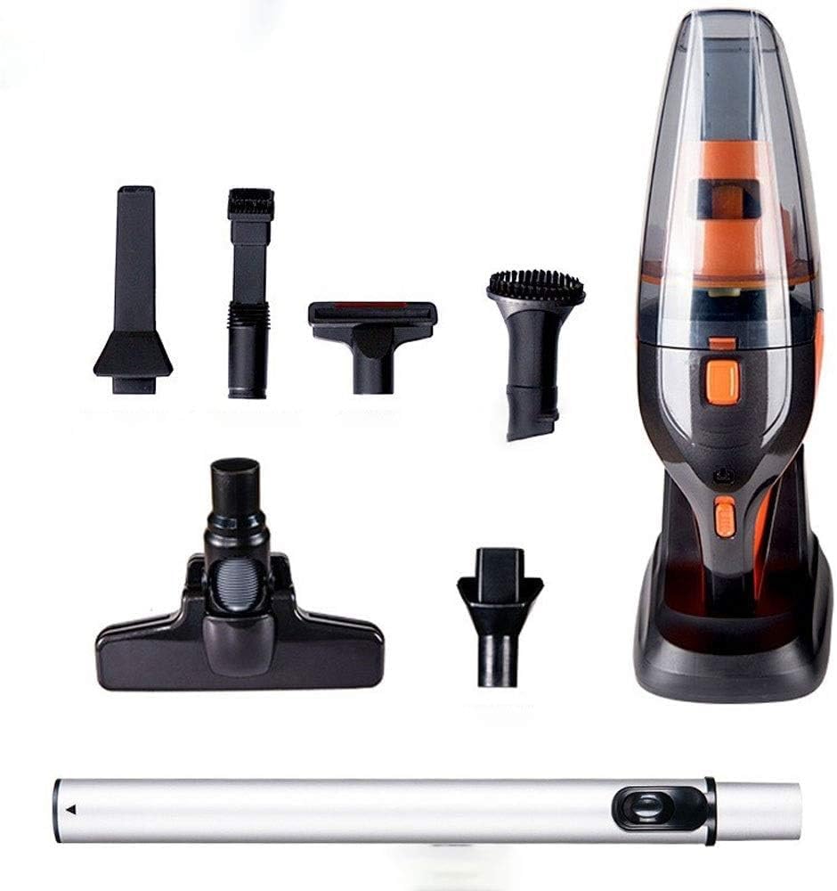 Handheld Vacuum Clean,Upright Vacuum Cleaner Hard Floor Vacuum Cordless Vacuum Cleaner, Powerful Suction Stick and Handheld Light Weight Bagless Large-Capacity Dust Cup Vacuum Ideal for Hard Floor Car