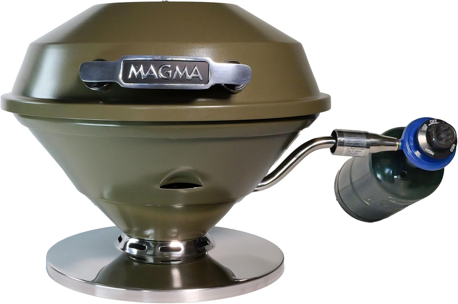 Magma C10-105-A Avocado Beach Fire Gas Grill | Portable Gas BBQ | Compact Propane Grill | Stylish Outdoor Cooker