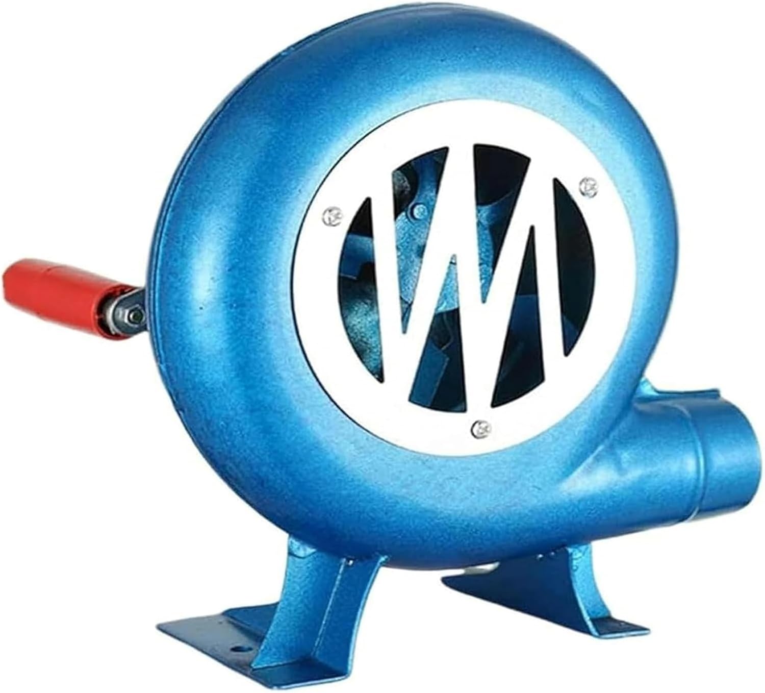 Hand Crank Blower, Barbecue Charcoal Grills Stove Accessories, For Outdoor Camping Cooking BBQ Air Blower(200W)