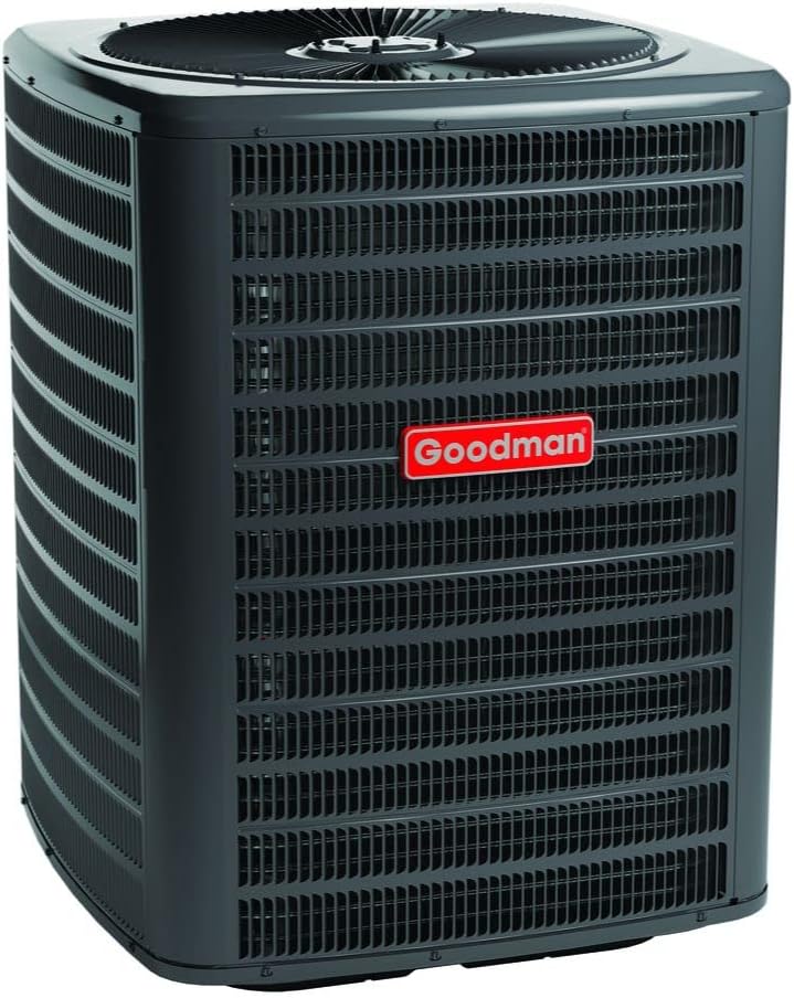 2.5 Ton 14.3 SEER2 Goodman Upflow/Downflow Air Conditioner System with Models GLXS4BA3010 and CAPTA3026C3