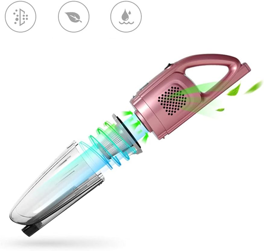 Cordless Stick Vacuum Cleaner, 6000Pa Powerful Suction Cordless Vacuum, Lightweight & Ultra-Quiet Handheld Vacuum, Very Suitable for Families, Cars, Office Cleaning