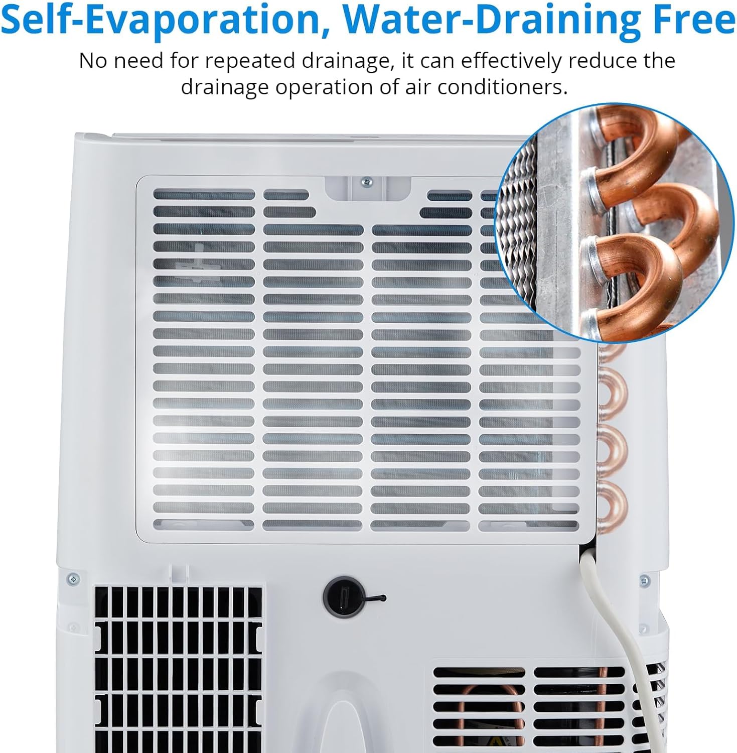 12000 Btu Portable Air Conditioner, Remote Control AC for Room Up to 450 Sq. Ft, 3 in 1 AC Unit, Dehumidifier & Fan with Digital Display, Smart Sleep Mode