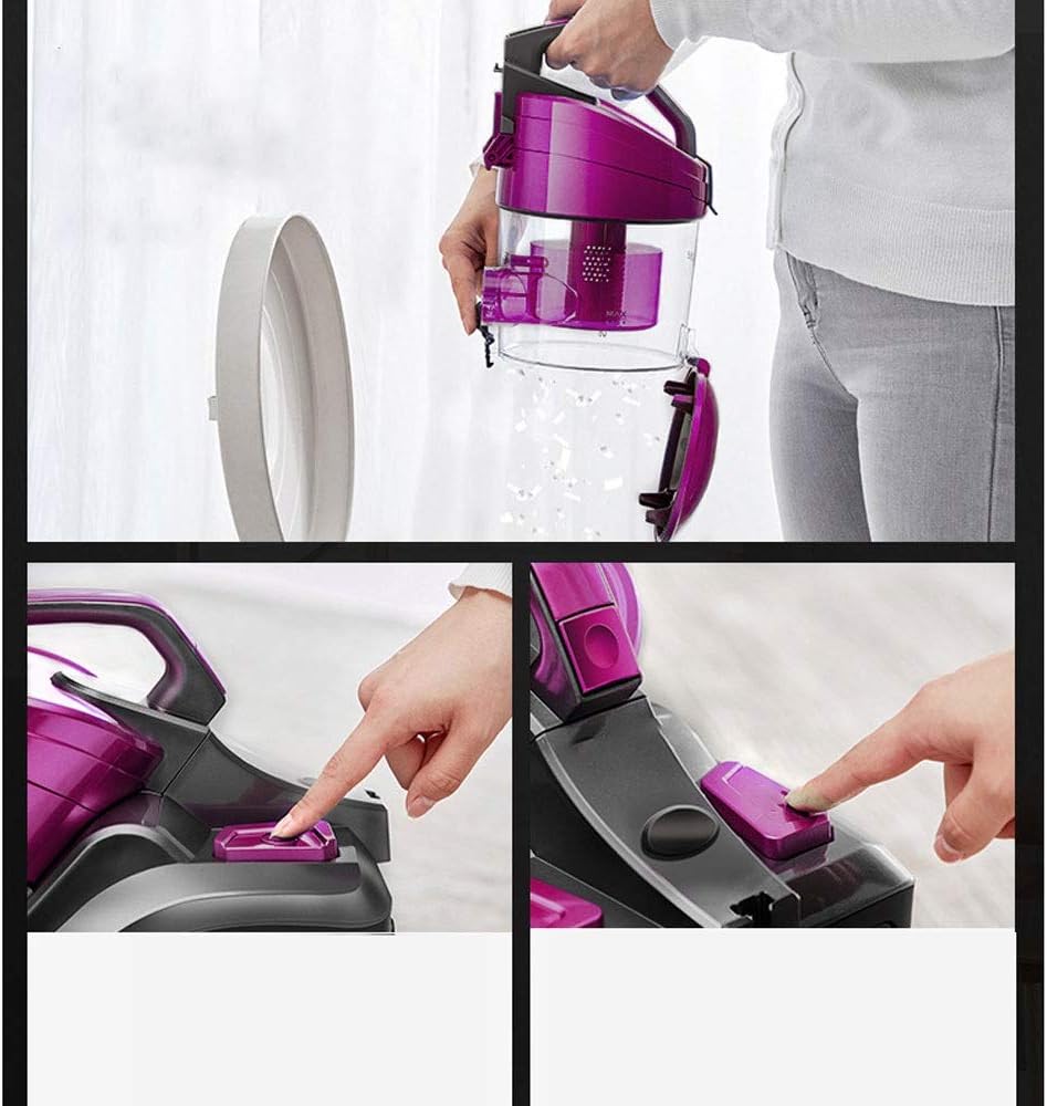 Wireless Vacuum Handheld Vacuum Cleaner, for Home Hard Floor Carpet Light Weight Power Strong Suction Powered Brushes Cordless Stick Vacuum