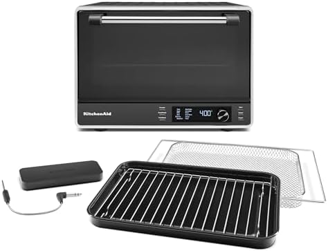 KitchenAid Dual Convection Countertop Oven with Air Fry and Temperature Probe - KCO224BM