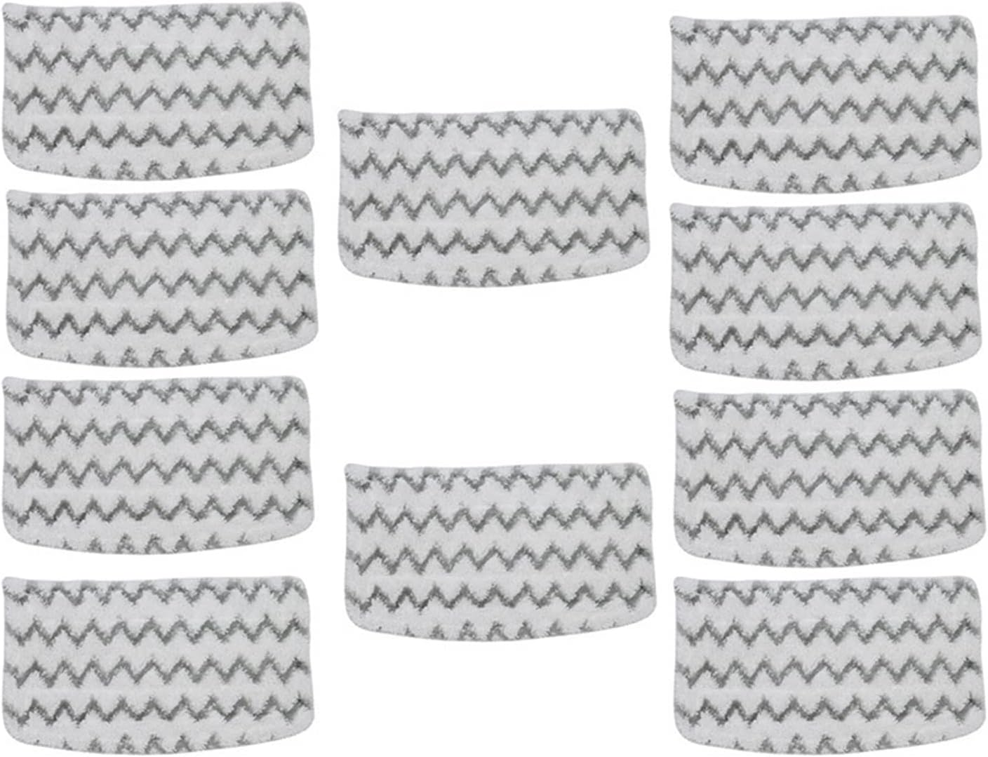 LANGshaw 10PCS Steam Mop Cloth Accessories Compatible for Shark S1000/S1000A/S1000C/S1000WM/S1001C Series Steam Cleaner Parts Leisurely
