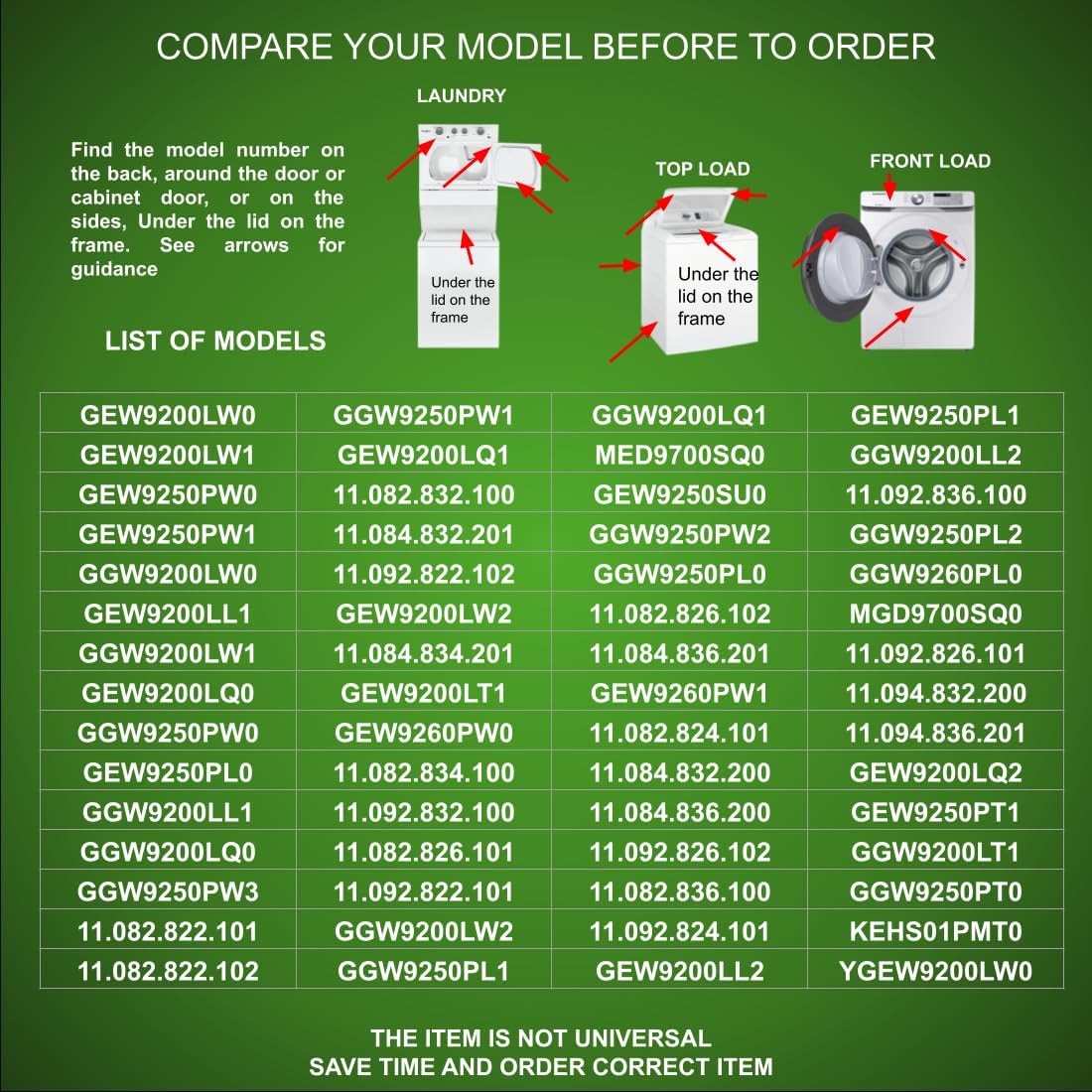 3980062R, 8546219, 8546219R Laundry Dryer Control Board 8546219 for Kenmore, Whirlpool, KitchenAid, Maytag Dryers - 3980062R, 8546219, 8546219R