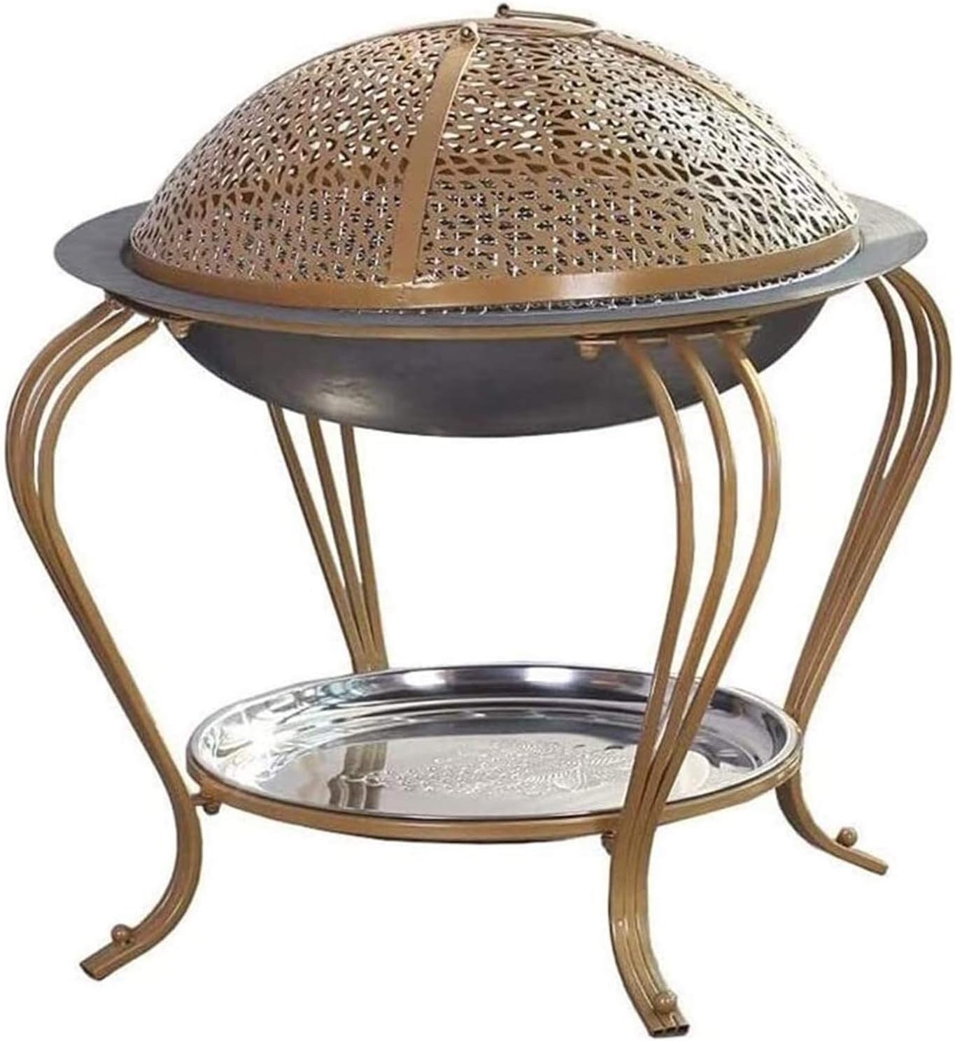 Fire Pits Outdoor Wood Burning Outdoor Fire Large Bonfire Wood Burning Patio Coal Grill Firepit