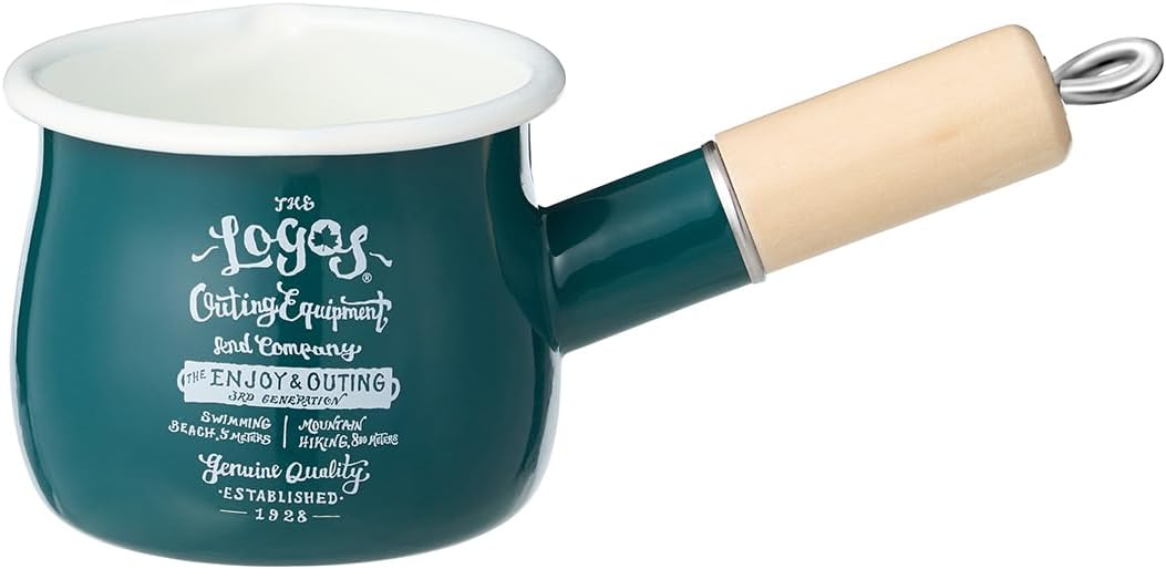LOGOS 81280068 Classico Enamel Milk Pan