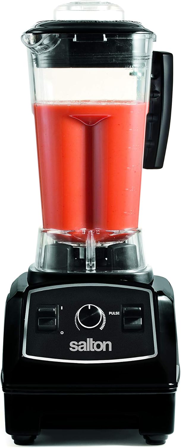 Salton BL1486BLBT Power 2 L/QT Table Top Blender, 2 Liters, Black