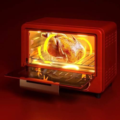 oven mini oven air fryer oven Mini Oven with Explosion-Proof Glass Door, Electric Grill Oven, Pizza Oven with Timer Function, Automatic Cooling Function Toaster Oven Air Fryer,, Onesize