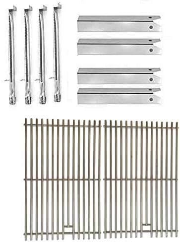 Uniflame Pinehurst GBC750W Gas BBQ Grill Replacement 4 Stainless Burners, 4 Stainless Heat Plates & Stainless Cooking Grates