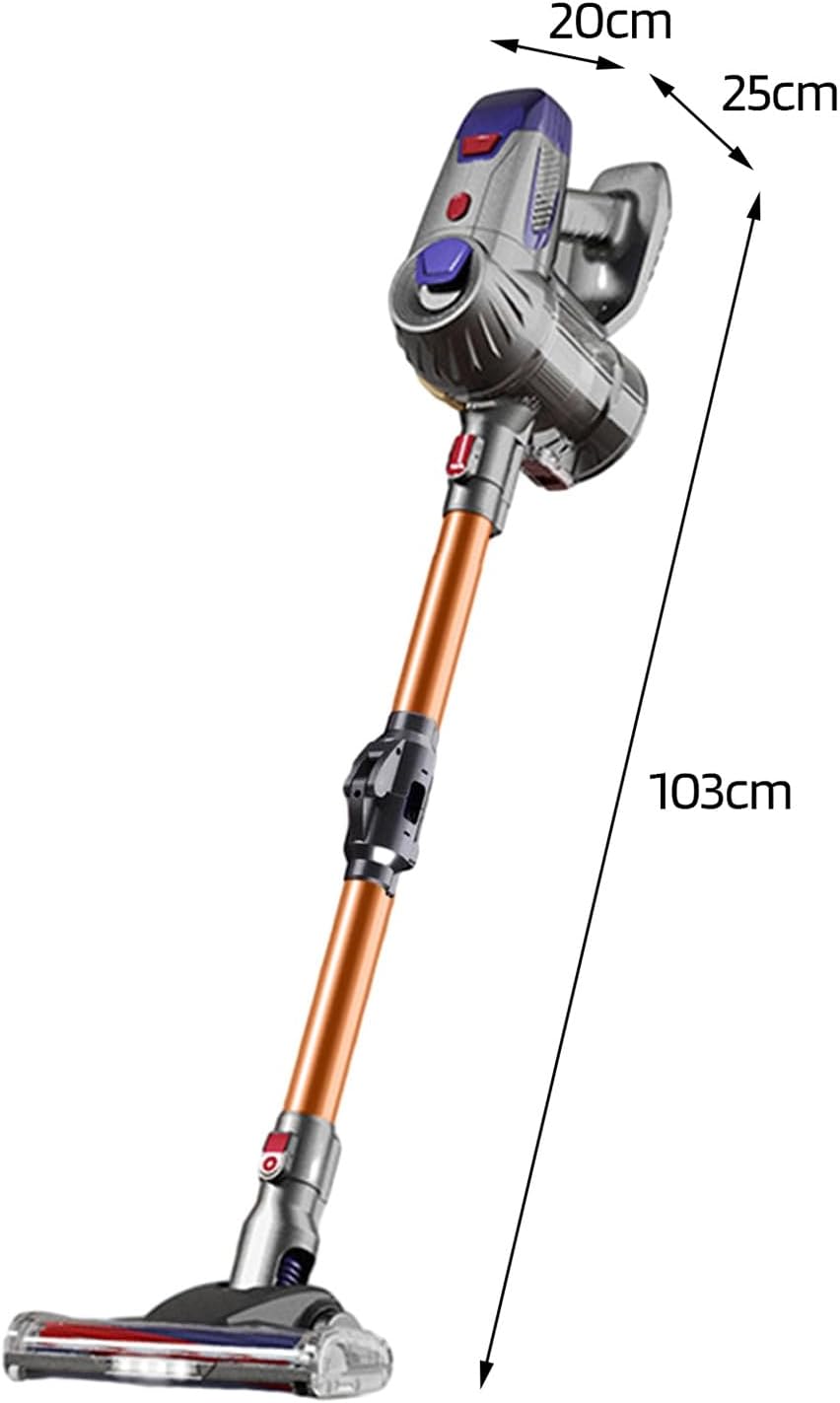 2-in-1 Cordless Vacuum Cleaner for home, 10Kpa Strong Suction Cordless & Handheld Vacuum with Detachable 40 Min Rechargeable Battery, 150W Powerful Stick Vacuum for Hardwood Floor Carpet Pet US