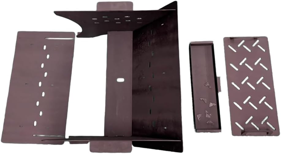 Portable Fire Pit – 32”x20”x14” – Portable with Removable Ash Tray – Ultra Compact Foldable Design – Portable Folds Flat Made in The USA