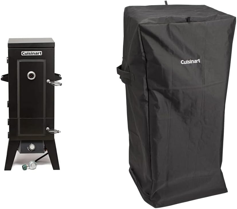 Cuisinart Grill Bundle - Vertical Propane Smoker, 36