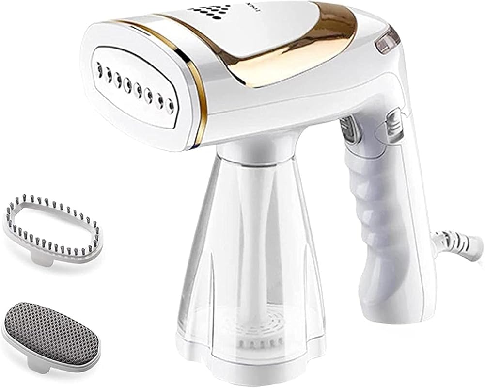 Clothes Powerful Handheld Clothes Steamer, 1600W Portable Hand Held Garment Steam Iron for Fabric, Easy to Use, 200ml Perfect Portable Garment Steamer for Home and Travel [Energy Class A++]