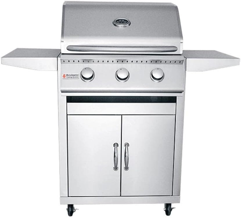 RCS Premier Series 26-Inch 3-Burner Propane Gas Grill - RJC26ALPCK
