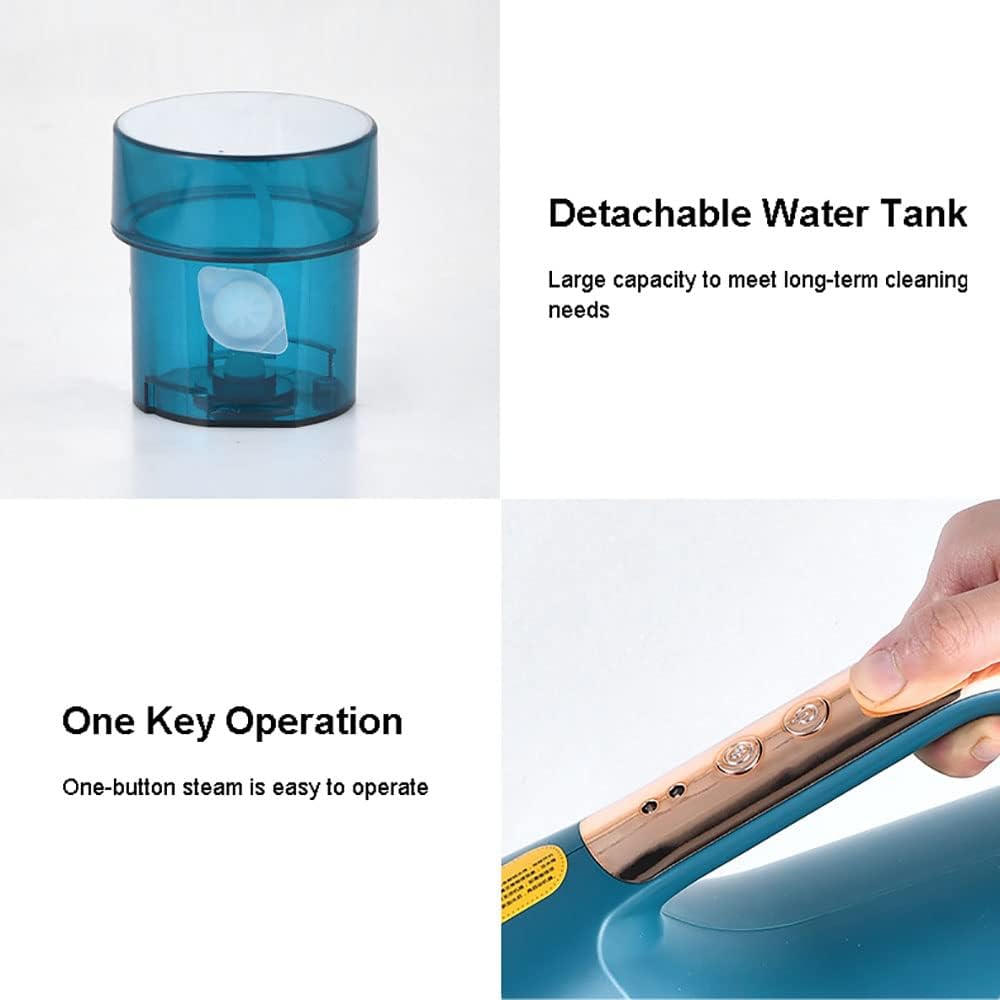 Steam Mop,Detachable Floor Steamer with Handheld Steam Cleaner,1200W Steam Cleaning Machine for Carpet Floor Kitchen Windows Furniture Clothes