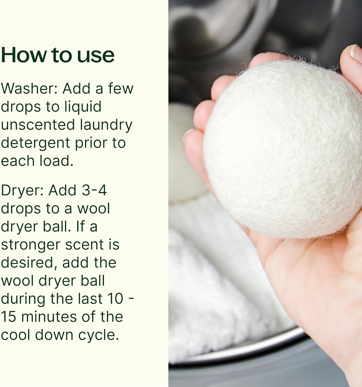 Plant Therapy Wool Dryer Balls 6-Pack & Sparkling Laundry Blends (3 Pack) 100% New Zealand Wool, Extra Large, Eco-Friendly, Reusable Natural Fabric Softener, All Natural & Chemical Free