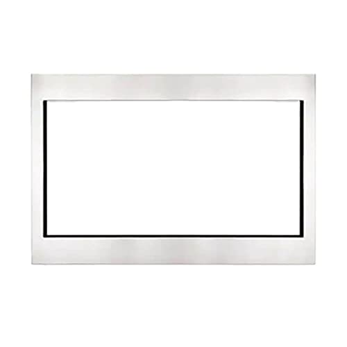 Gallery 27 in. Trim Kit for Built-in Microwave Oven in Stainless Steel