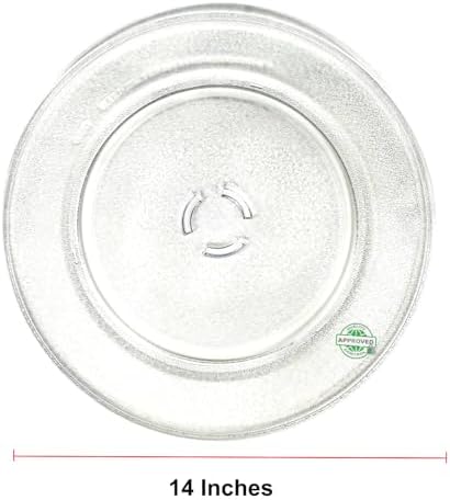 4375274, 4375343, 4375405 CKD375405X compatible with Jenn Air, Kitchen Aid, Maytag, Whirlpool Microwave Cooking Tray 14'' fits old number 4375274, 4375343, 4375405