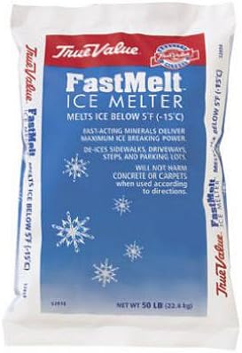 North American Salt 52050 Fast Melt Ice Melter, 50-Pound