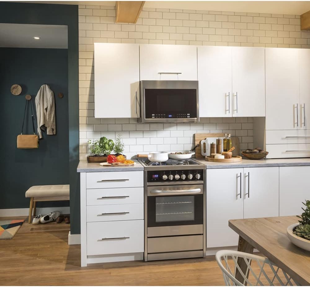 Haier 24 in. 1.4 cu. ft. Over the Range Microwave in Stainless Steel