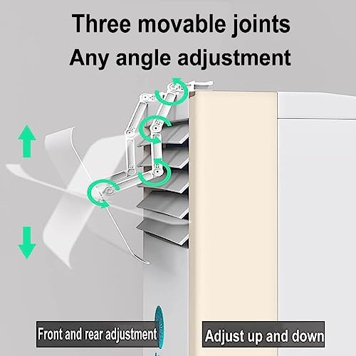 Standing Air Conditioner,Air Deflector,Portable,Air Conditioning Vent Deflector,Vent Diverter,Helps Wind Baffle and Direction,Anti-Condensation