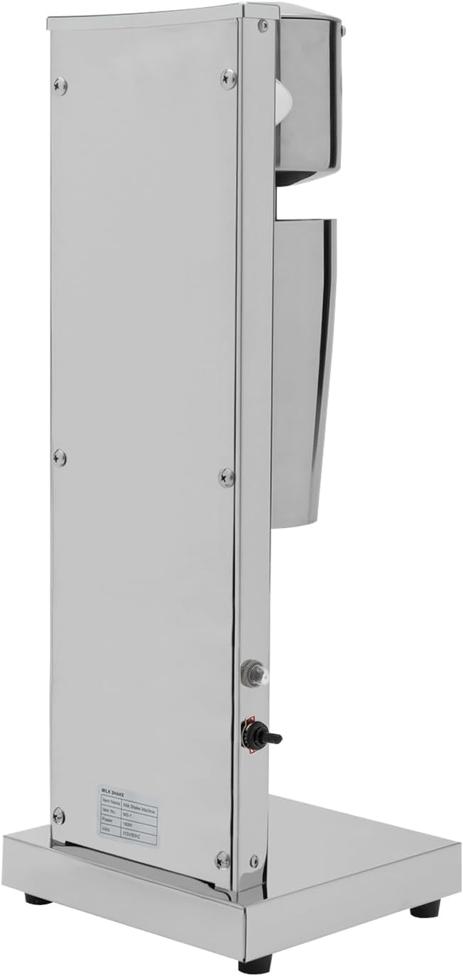 Com Electric Milkshake Drinker 180W Smoothie Blender, Silver