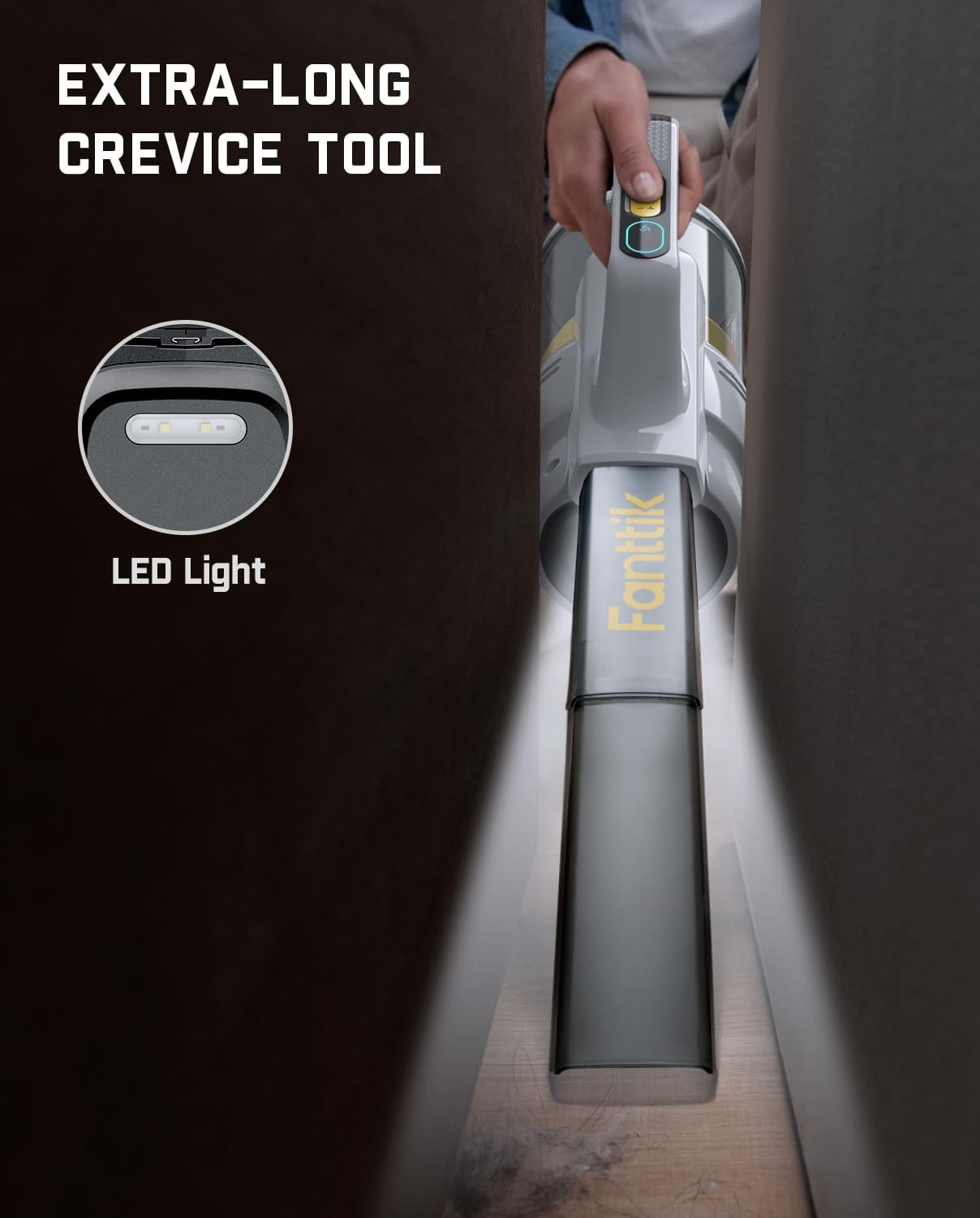 Fanttik Cruise V9 Handheld Vacuum Cleaner & D2 Self-Leveling Laser Level