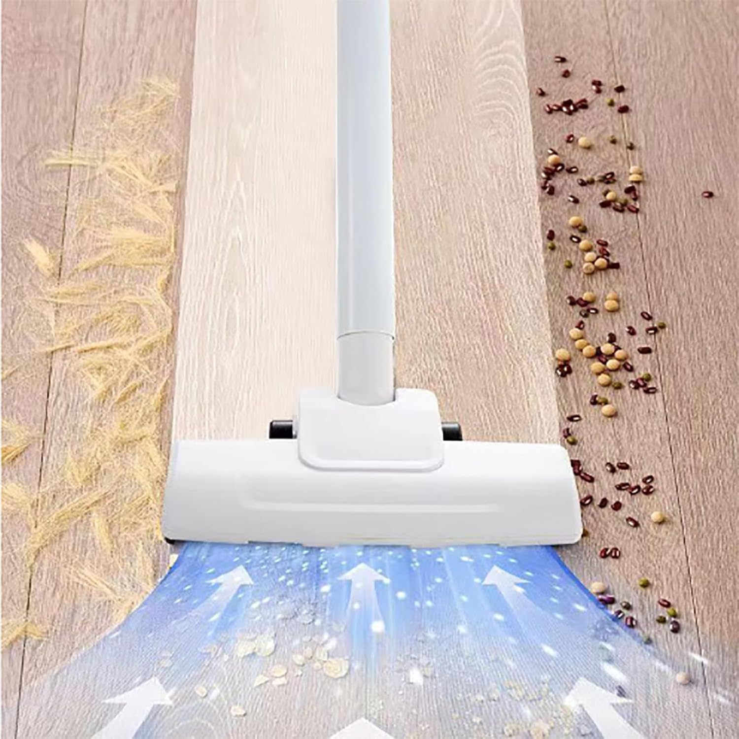 ERICAT 8500pa Lightweight Stick Vacuum, 2 in 1 Cordless Vacuum Cleaner with Handle, Powerful Suction 550W Brushless Motor, Detachable Water Filter Element and Easy to Clean, for Sofas and Hard Floor