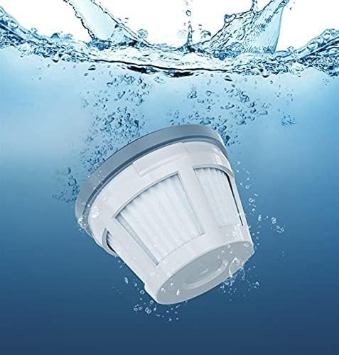 Handheld Vacuum Cordless, Rechargeable Car Vacuum, Portable Hand Held Vacuum for Home and Car Cleaning (Color : Silver)