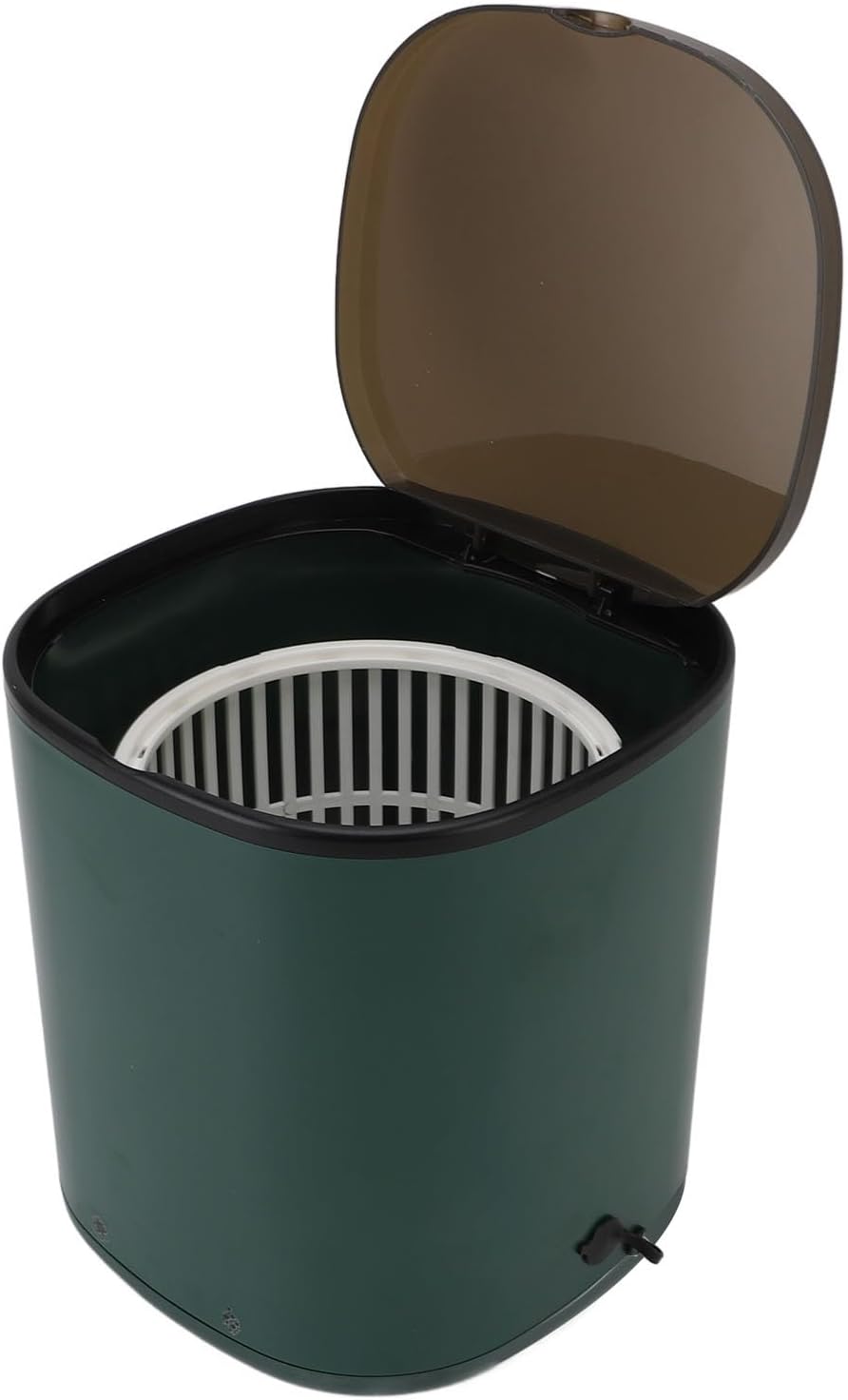 Zunate Portable Mini Washing Machine with Blue Light and Drain Basket for Underwear Baby Clothes Socks, Compact Laundry Washer for Apartment Dorm Travel Use (Green)